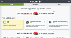 Desktop Screenshot of getjar.com